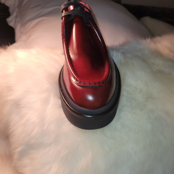 Dries Van Noten NEW! US sz. 6 - 8.75" insole Leather Platform Derby Loafer - Picture 4 of 9